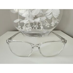 Warby Parker Esme in Crystal (Wide)